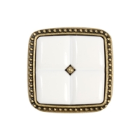 Ручка кнопка ELEGANT, керамическая, цвет бронза Ручка кнопка ELEGANT, керамическая, цвет бронза