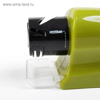 Ножеточка Luazon LTE-02, электрическая, для ножей/ножниц/отвёрток, 4хАА (не в ком.), зелёная