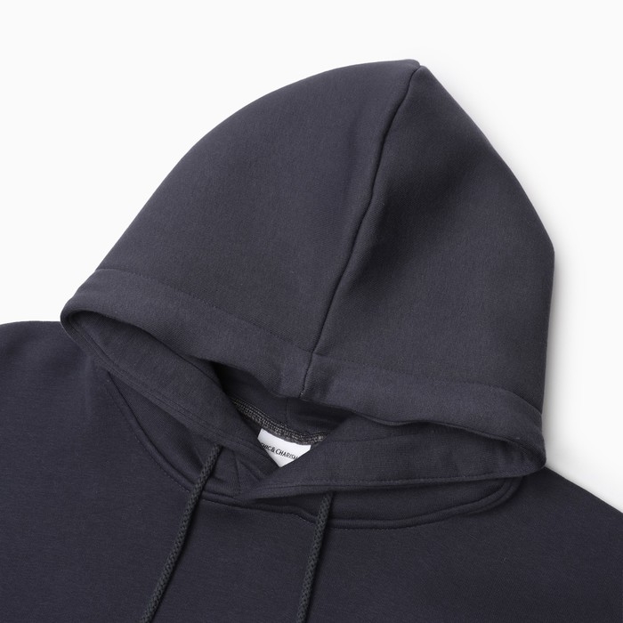 Толстовка мужская, цвет темно-серый, размерXL (50-52) Толстовка мужская, цвет темно-серый, размерXL (50-52)