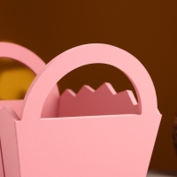 Кашпо деревянное 25×16×17 см "Мария", ручки боковые, МДФ, Розовый Коралл Кашпо деревянное 25×16×17 см "Мария", ручки боковые, МДФ, Розовый Коралл