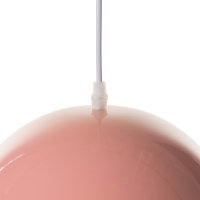 Светильник Lina 1х40Вт Е27 светло-розовый  26х26х32см