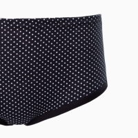 Трусы слипы женские, цвет чёрный/горошек, размер 48 Трусы слипы женские, цвет чёрный/горошек, размер 48