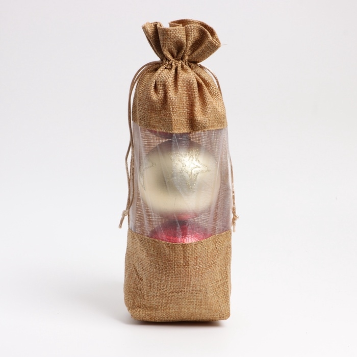 Льняной мешочек для хранения украшений, подарков, трав, 15 х 30 см, набор из 3 штук Льняной мешочек для хранения украшений, подарков, трав, 15 х 30 см, набор из 3 штук