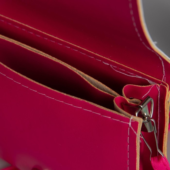 Сумка детская &laquo;Единорог&raquo;, отдел на клапане, цвет белый/розовый, 15х4х12 см