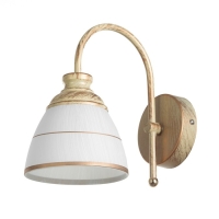 Бра "Дэфия" Е27 40Вт золото 23,5х13х23 см Бра "Дэфия" Е27 40Вт золото 23,5х13х23 см