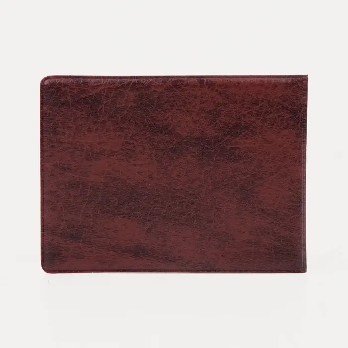 Обложка на студенческий билет, цвет бордовый