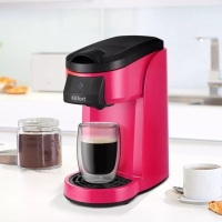 Кофеварка Kitfort КТ-7121-1, капсульная, 800 Вт, 0.36 л, розовая Кофеварка Kitfort КТ-7121-1, капсульная, 800 Вт, 0.36 л, розовая