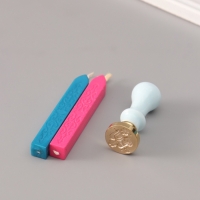 Сургучный набор "Пони" печать, ручка, сургуч 12,5х10х3,6 см