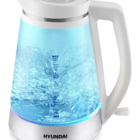 Чайник HYK-G3037 1.9л. 3000Вт белый