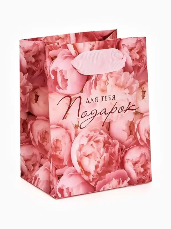 Пакет ламинированный &laquo;Подарок для тебя&raquo;, 9 &times; 12 &times; 6,5 см