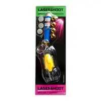 Фонарик свет + лазер 5 насадок "Машинка" МИКС