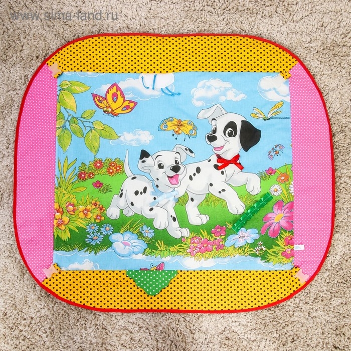Развивающий коврик &laquo;Далматинцы&raquo;, с дугами, р-р 100&times;87х0,5 см.