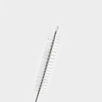 Калабас для чая Мате 240 мл и бомбилья с щеткой для чистки, набор для приготовления, белый 1078512 Калабас для чая Мате 240 мл и бомбилья с щеткой для чистки, набор для приготовления, белый 1078512