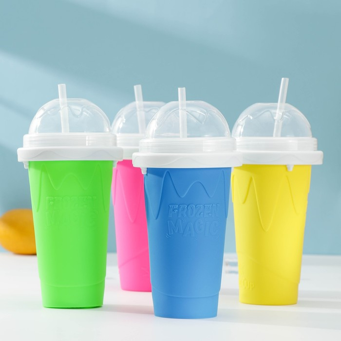 Слаш - стакан для замораживания Доляна &laquo;Мэджик&raquo;, 21&times;11&times;11 см, цвет МИКС