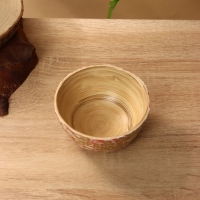 Миска 10х10х5 см, бамбук