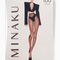 Женские колготки MINAKU 100 ден, цвет черный, размер 3/M