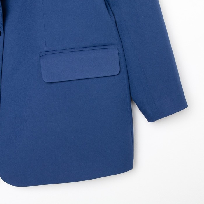 Пиджак женский MIST plus-size, р.56, синий Пиджак женский MIST plus-size, р.56, синий