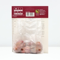 Гладиолус крупноцветковый &laquo;Шинон&raquo;, луковица цветов в пакете с перфорацией, р-р 12/14, 5 шт.