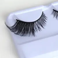 Ресницы накладные &laquo;Яркость&raquo;, 5-20 мм, без клея, чёрные