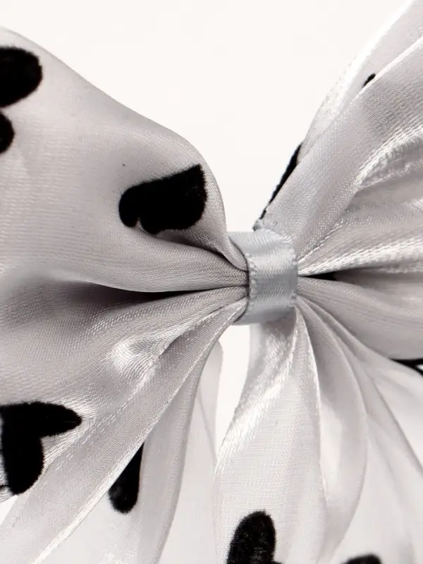 Бант для волос на заколке &laquo;Сердечки&raquo;, Принцессы