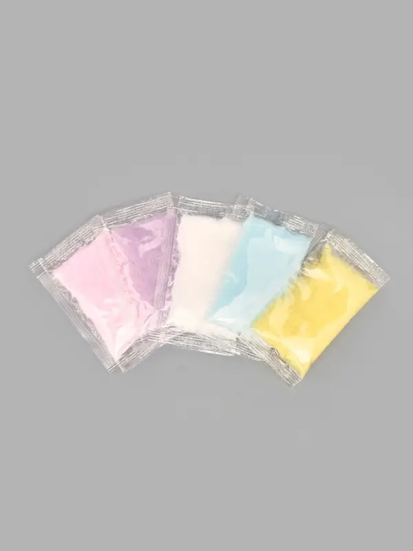 Флок пушистый, 5 гр, набор 5 шт.