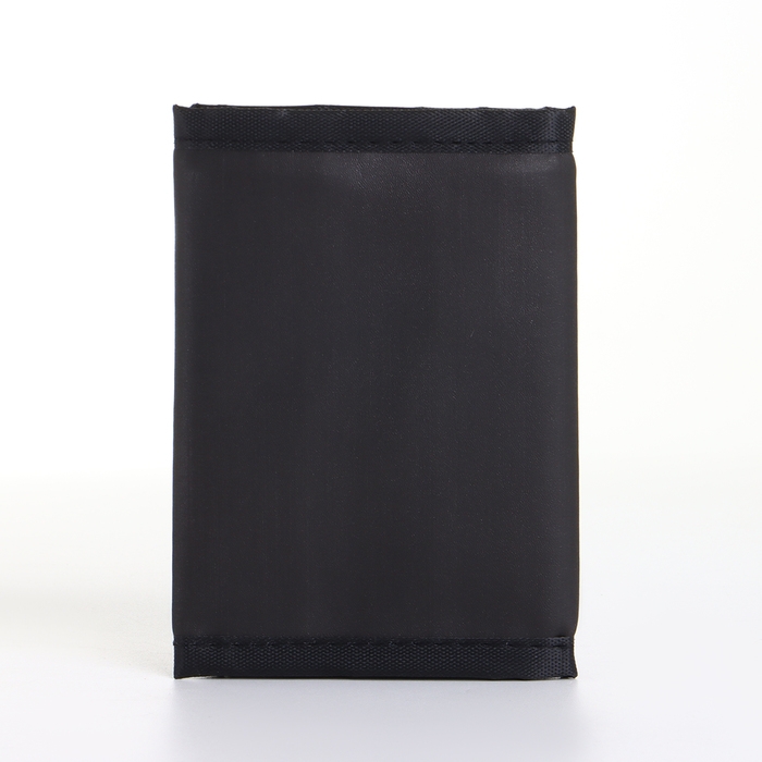 Кошелёк детский на липучке &laquo;Выбражулька&raquo;, цвет чёрный