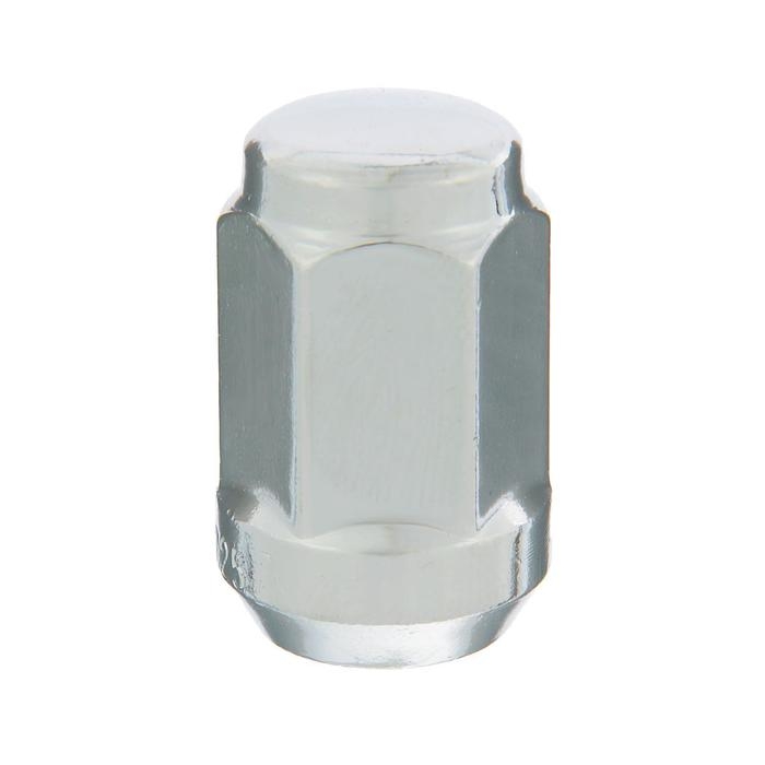 Гайка колесная под ключ 19 мм, 12×1.25 мм, конус, закрытая, хром, набор 20 шт Гайка колесная под ключ 19 мм, 12×1.25 мм, конус, закрытая, хром, набор 20 шт