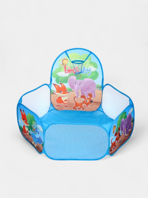 Палатка детская игровая - сухой бассейн для шариков &laquo;Зверята&raquo; без шаров