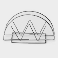 Салфетница Доляна &laquo;Корона&raquo;, 13&times;6&times;7,5 см, хром