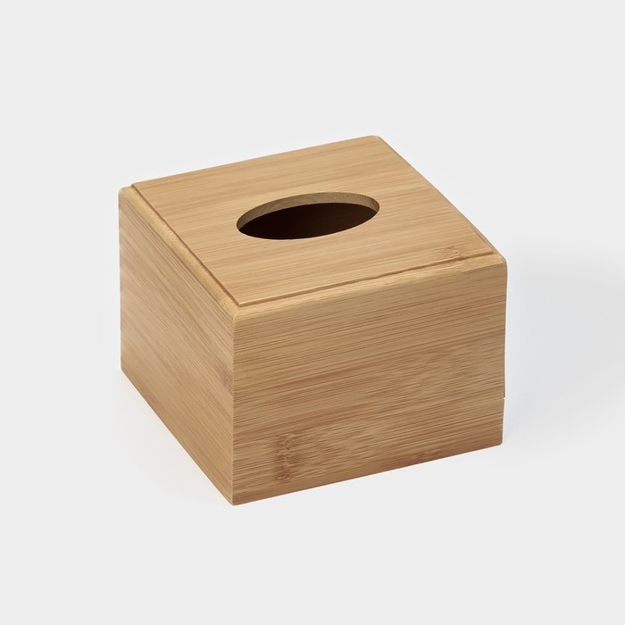 Салфетница Доляна &laquo;Комфорт&raquo;, 12&times;9 см, бамбук