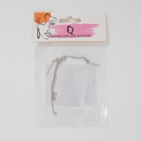 Основы для пусет 100×0,8 мм, протяжки с цепочкой, цвет серебро (пара) Основы для пусет 100×0,8 мм, протяжки с цепочкой, цвет серебро (пара)