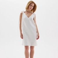 Платье женское MINAKU: Jeans Collection цвет молочный, размер 46 Платье женское MINAKU: Jeans Collection цвет молочный, размер 46