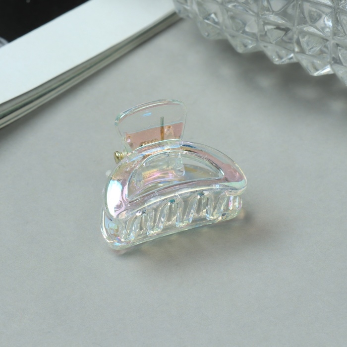 Краб для волос Краб для волос "Аванти" (набор 6 шт) дуга, 2,5 см, прозрачный