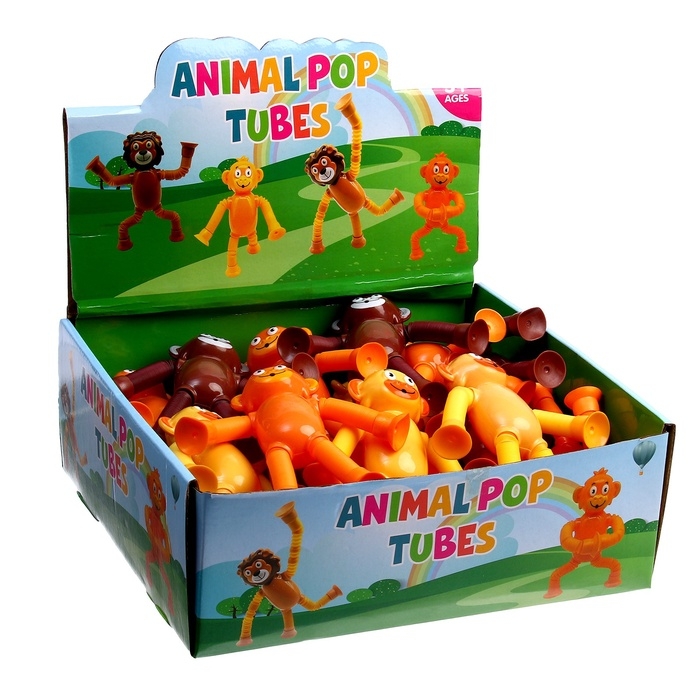 Развивающая игрушка &laquo;Обезьянка&raquo; с присосками, цвета МИКС