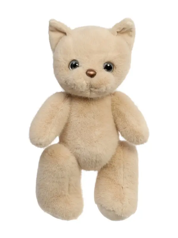 Мягкая игрушка "Котик", бежевый, 20 см MT-250403-20