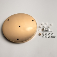 Основание для светильника "Круг-3" золото 23,5х23,5х2см