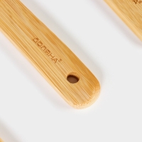 Набор кухонных принадлежностей Доляна &laquo;Бамбуковый лес&raquo;, 3 предмета