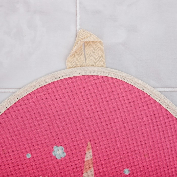 Сетка для хранения игрушек в ванной с петелькой &laquo;Единорожка&raquo;