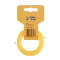 Леска для триммера ТУНДРА, сечение квадрат, d=1.6 мм, 15 м, нейлон