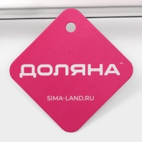 Половник из нержавеющей стали Доляна Everyday, 250 мл, 44&times;10,5 см, цвет серебряный