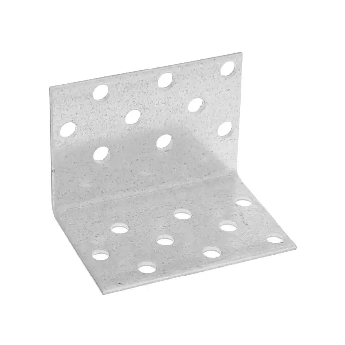 Уголок крепежный равносторонний ТУНДРА krep, 40х40х60х2 мм, в упаковке 50 шт.