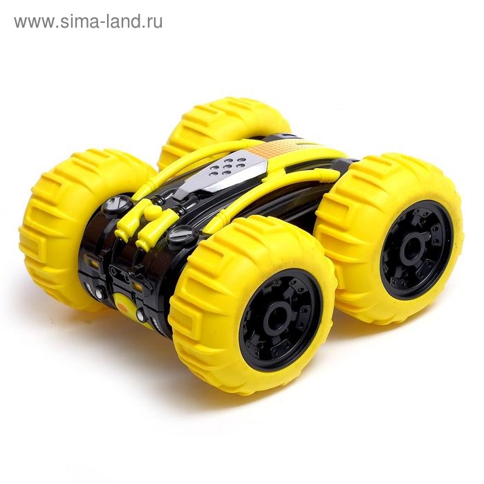 Перевёртыш радиоуправляемый &laquo;Торнадо&raquo;, работает от аккумулятора, цвет жёлтый