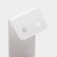 Подставка под серьги, кольцо, 4&times;5&times;9 см, толщина 1.5 мм, белая, В ЗАЩИТНОЙ ПЛЁНКЕ