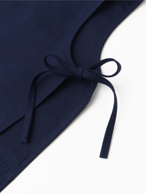 Блузка для девочки, MINAKU, тёмно-синяя, рост 134 см