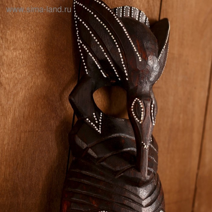 Маска дерево "Абориген" 50х14х5 см