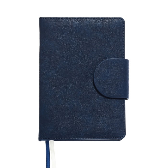 Ежедневник датированный 2024 A5 176 листов, deVENTE.Norwich, твёрдая обложка с поролоном из искусственной кожи, ляссе, кремовый блок 70 г/м2, синий Ежедневник датированный 2024 A5 176 листов, deVENTE.Norwich, твёрдая обложка с поролоном из искусственной кожи, ляссе, кремовый блок 70 г/м2, синий