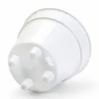 Горшок "Клевер" 4,5 л, D-20 см, h-18 см, цвет белый