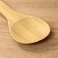 Набор ложек для салата 28 см, +/- 1 см  бамбук