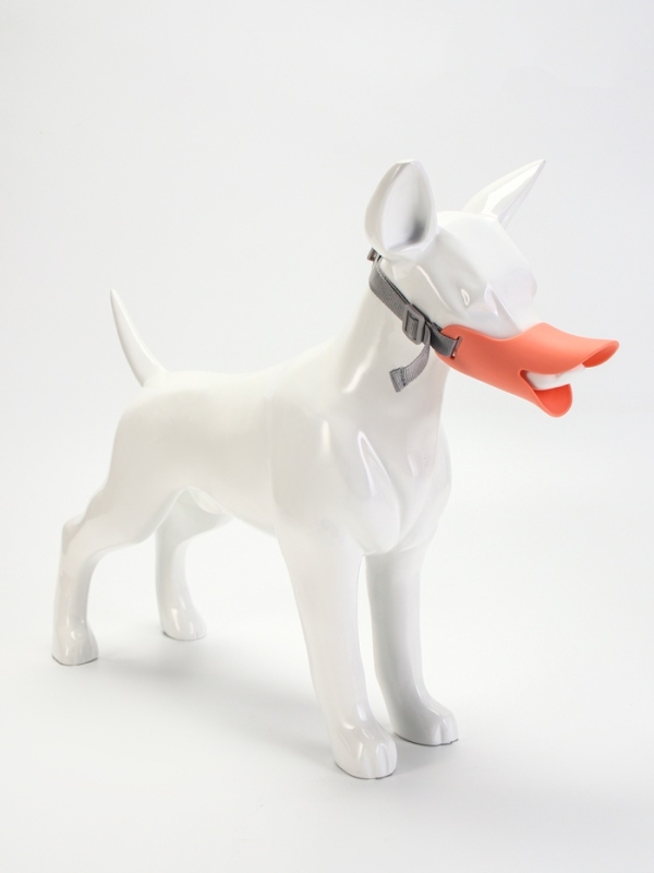 Намордник силиконовый фиксирующий, размер S (ОМ 12 см, ОШ 17-30 см), розовый