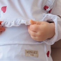 Ползунки детские MINAKU, цвет молочный, рост 80-86 см Ползунки детские MINAKU, цвет молочный, рост 80-86 см